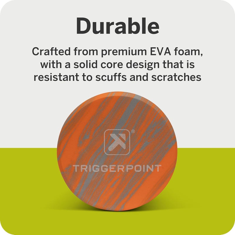 Trigger Point Foundation Roller - Premium EVA Foam Muscle Recovery and Flexibility Roller, Soft Compression for Injury Prevention, Travel-Friendly, Ideal for Athletes - Image 4